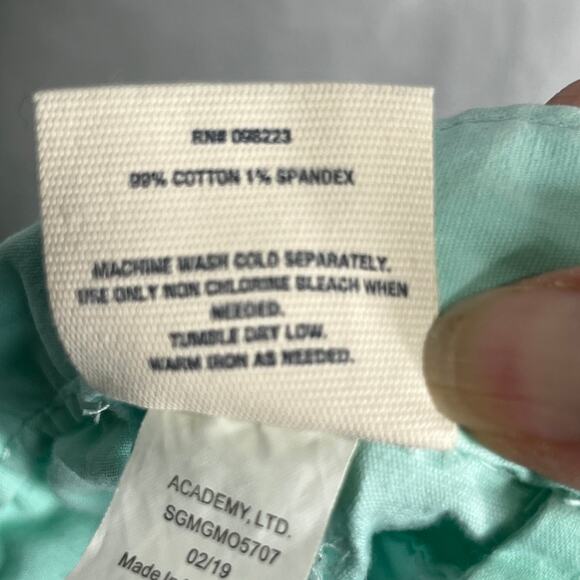 Magellan Outdoor Green Chino Shorts 36W - Picture 5 of 5